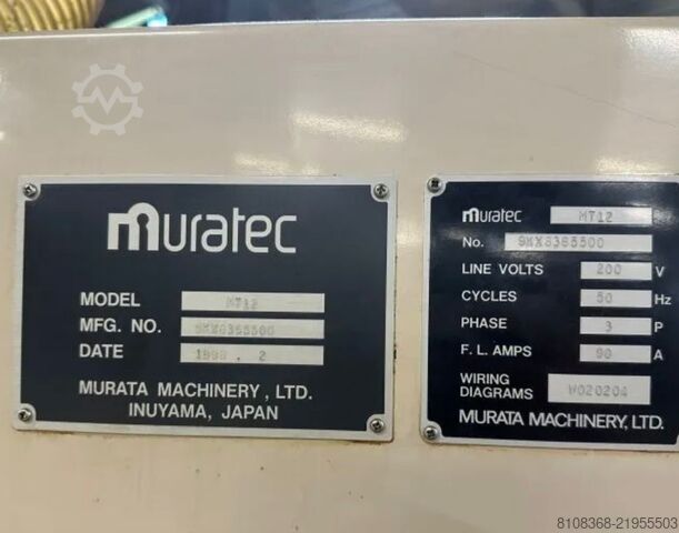 Mesin bubut CNC Muratec mt12