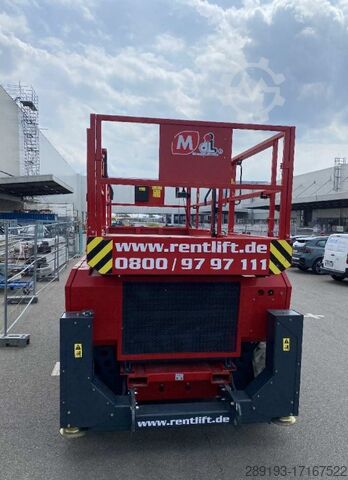 Nożycowe platformy robocze Magni ES1523RT 15,00m Elektro
