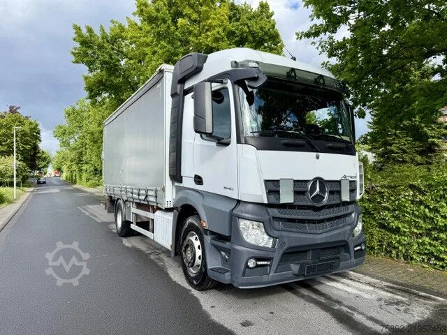 الخطط Mercedes-Benz Actros 1840 /Retarder/Voll Luft/Eu6/Bordwand/LBW