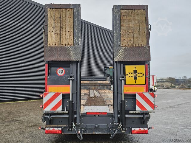 Matala kuormaaja Kassbohrer LB3E / 3 AXLE / HYDRAULIC RAMP / LIFT AXLE