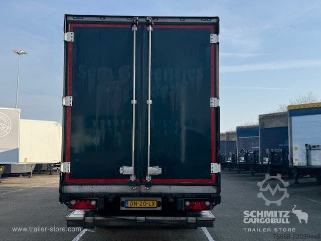 Kælivogna hálfpallhenger Schmitz Cargobull Tiefkühler Standard Doppelstock Ladebordwand