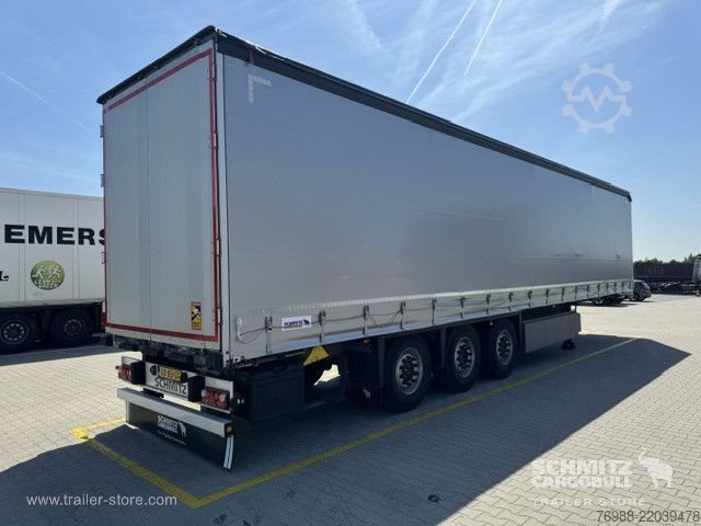 Åpen semitrailer med presenning Schmitz Cargobull Curtainsider Coil Getränke