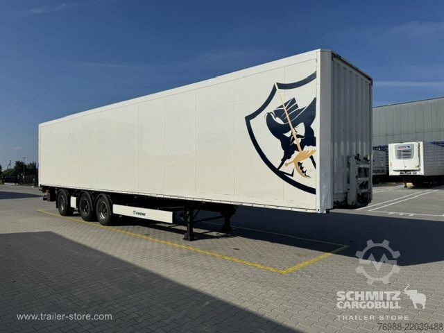 Semirremolque caja Krone Trockenfrachtkoffer Standard Ladebordwand