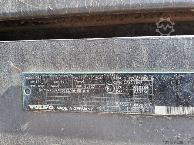 حفارة زاحفة Volvo EC 220 EL