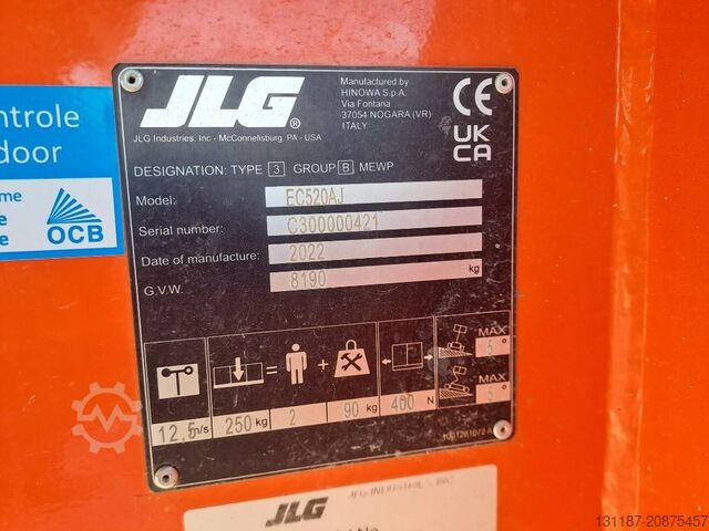Телескопічна платформа JLG EC520AJ