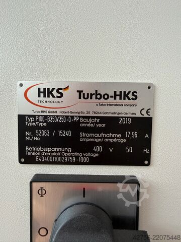 Turbo-HKS centrifugálne brúsne zariadenie Turbo-HKS P100-B250/250-0-PP