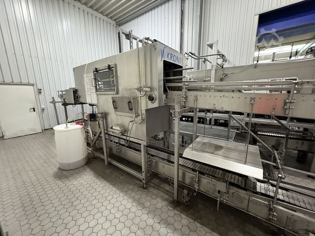 Krones K6W-25-S-E mesin pencuci kotak (2000) Krones Kastenwascher