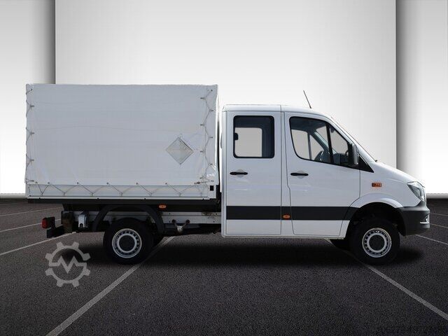 Fourgon à double cabine Mercedes-Benz Sprinter 316CDI DOKA,Allrad,Klima,Standhzg.