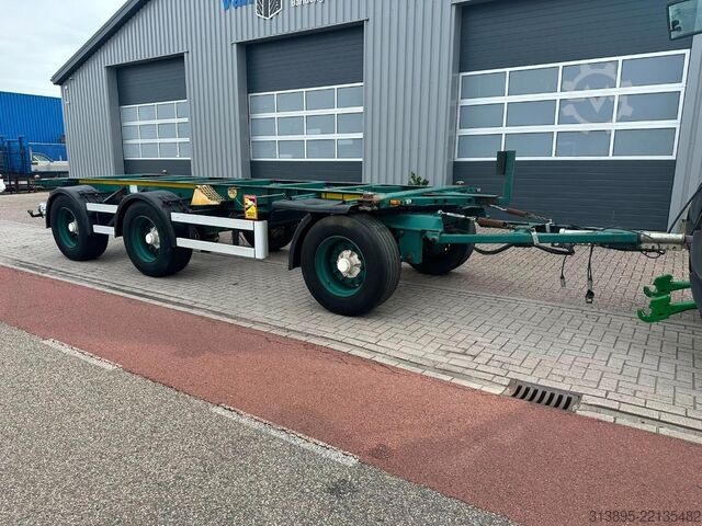 BDF 시스템 Krone AD, 20 Ft Container, Lift-Axle, Perfect !!!