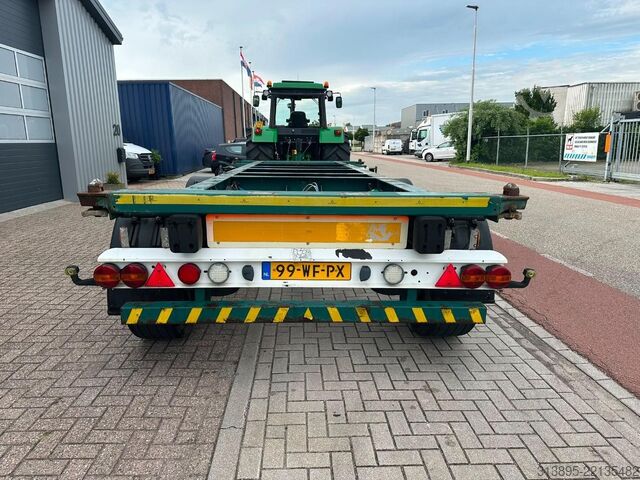 BDF 시스템 Krone AD, 20 Ft Container, Lift-Axle, Perfect !!!