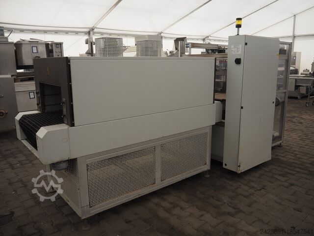 خط التعبئة والتغليف والانكماش BVM Brunner BM 6030 W, SC 6530 SD