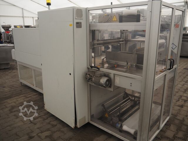 خط التعبئة والتغليف والانكماش BVM Brunner BM 6030 W, SC 6530 SD