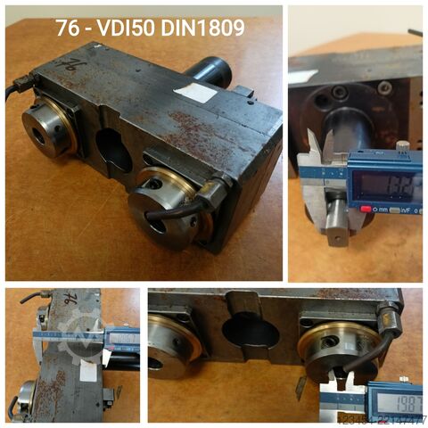 Portaherramientas motorizados CNC VDI50 DIN 1809 MIMATIC, EMAG 