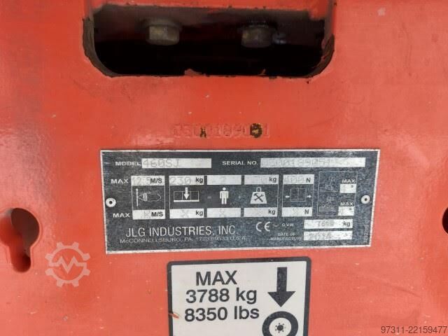 Telescopic boom lift JLG 460SJ
