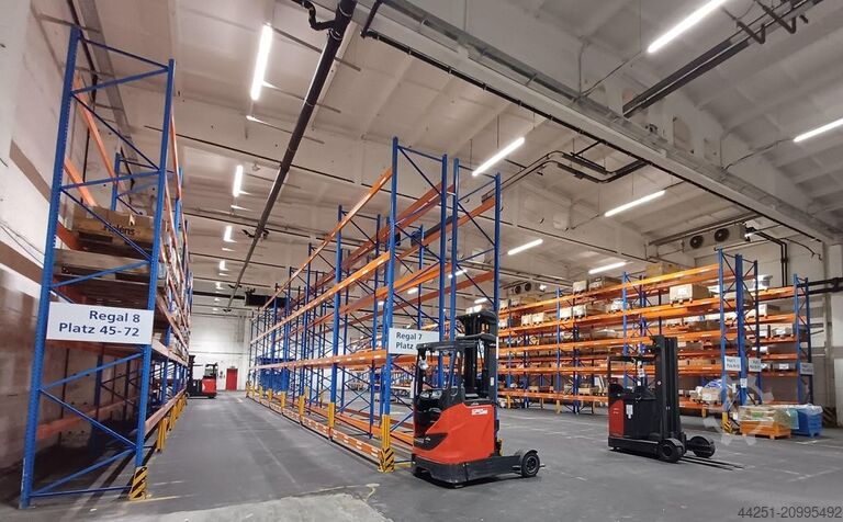 Estantería para palets de 36 m, 6 m de altura, 6 niveles Stow Pal Rack