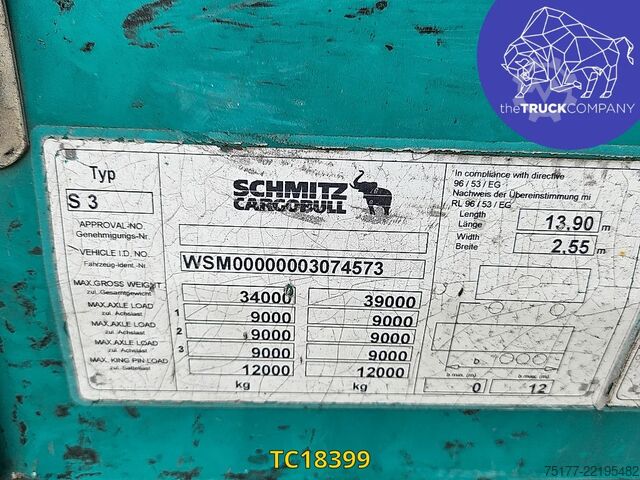 Liukuvat pressut Schmitz Cargobull 
