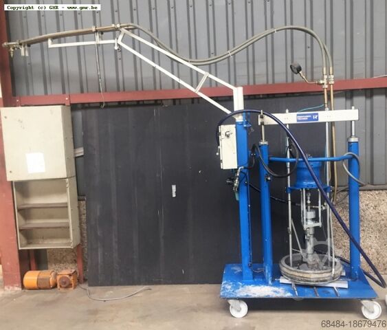 Isoleerklaasi tootmise masin Reinhardt Techniek Single flow 200 lit