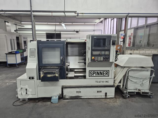 CNC virpošanas un frēzēšanas centrs SPINNER TC67H-MC