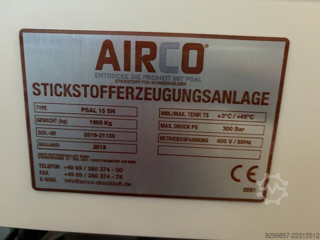 Compressore a pistoni Airco PSAL 15 SN