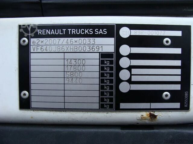 Beg pakaian Renault D16 SERIE 270.14 - 62-BTD-1 - ALLE MILIEUZONE'S...