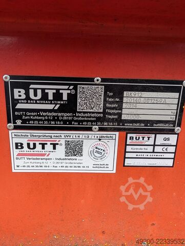 Rampa de carga móvil BUTT BK912