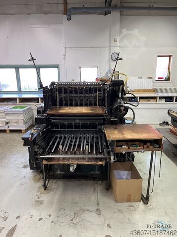 Cilindro de prensa de letras Cortador de molde Heidelberg SBG