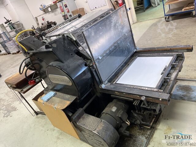 Cilindro de prensa de letras Cortador de molde Heidelberg SBG