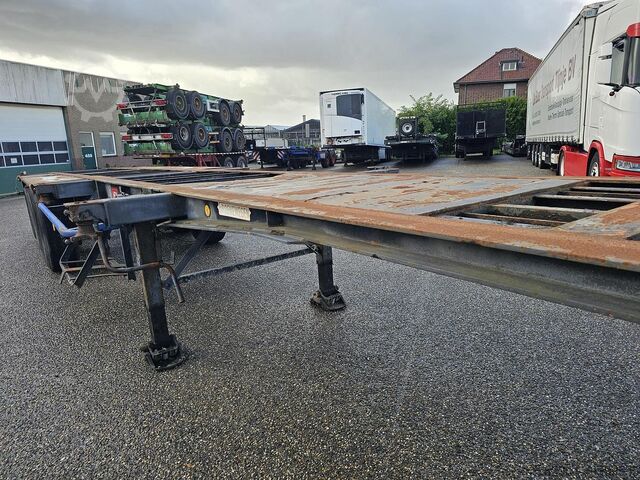 Transporte de contenedores GROENEWEGEN 40.05 CC-12-24 | STRAIGHT CHASSIS | BPW DRUM.