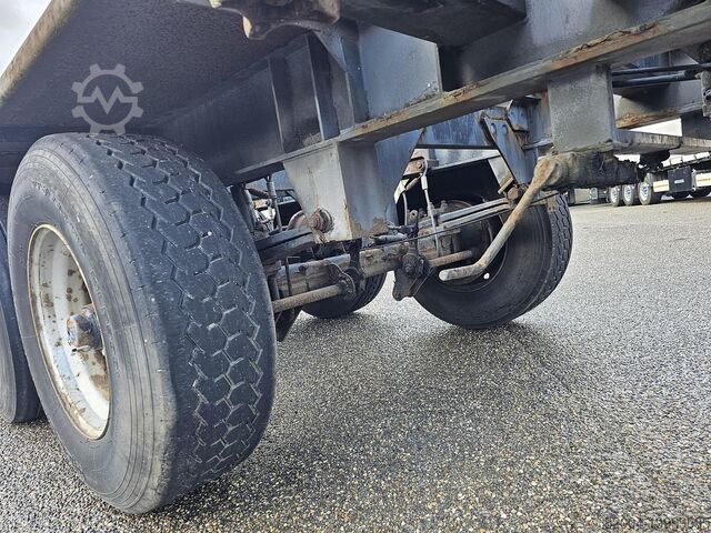 Transporte de contenedores GROENEWEGEN 40.05 CC-12-24 | STRAIGHT CHASSIS | BPW DRUM.