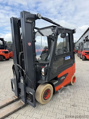 Электрический 4-х колесный вилочный погрузчик Linde E25-01