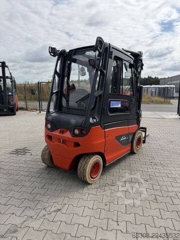 Электрический 4-х колесный вилочный погрузчик Linde E25-01