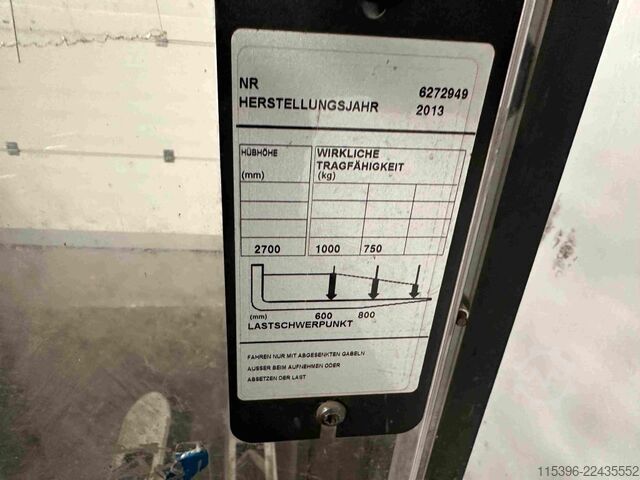 Carretilla elevadora BT SWE 100