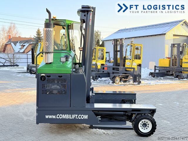 Forklift empat arah Combilift C4000 GAS TRIPLEX 5550 FREE LIFT CABIN