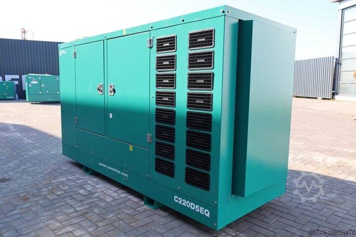 Агрегат Cummins C220D5EQ Declaration of Conformity, Diesel, 220kVA
