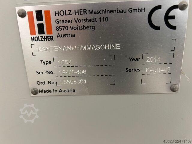 Mașină de aplicat cant Holz-Her Streamer 1057