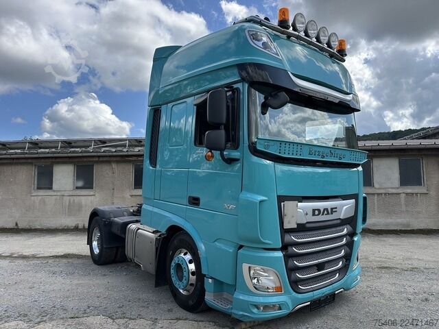 Cap tractor standard daf XF480 SZM LL SSC, Int ,Kipp-Schubb-Hyd.