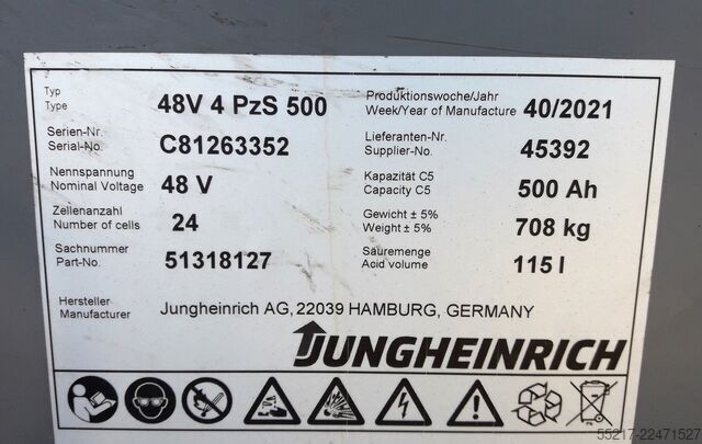 Gabelstapler Jungheinrich EFG 215