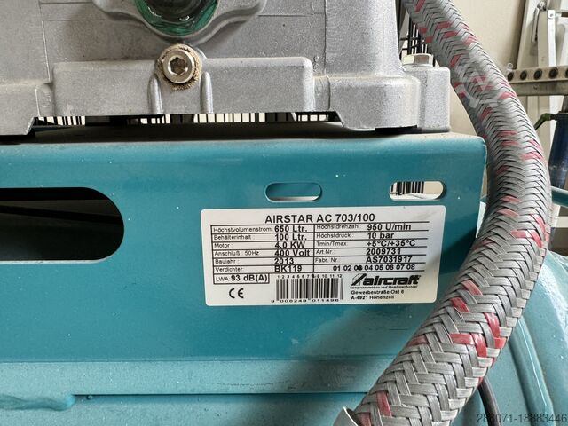 Поршневий компресор Aircraft AC 703/100