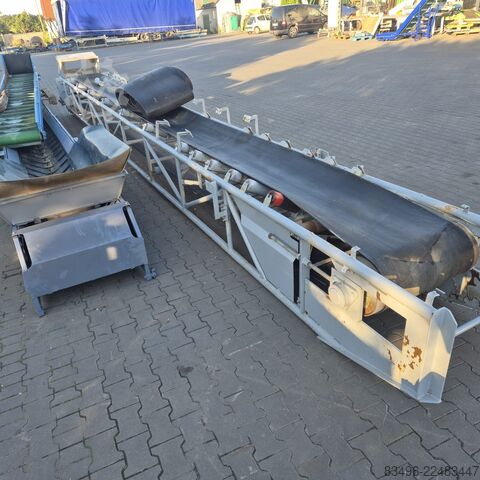 Bande transporteuse, bande transporteuse à auge, bande de transport Forderband Transportband  Conveyor 