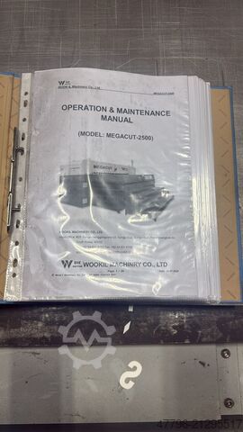 Fustellatrice WOOKIL MEGACUT MC-2500 WOOKIL MC-2500