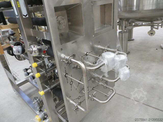 Sistema di cromatografia e CIP farmaceutico Brinox LEP 11