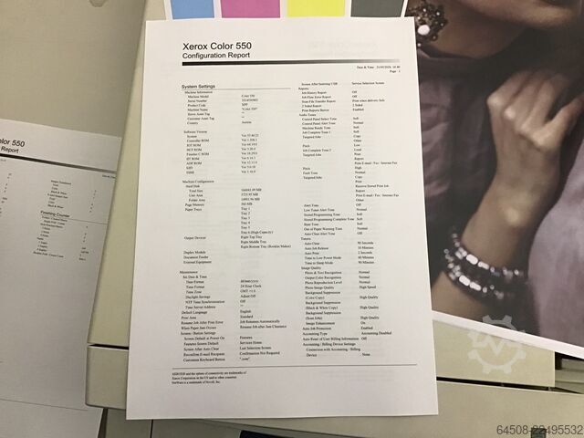 Xerox barvni tiskalni stroj C550 XEROX XEROX Colour Press C550