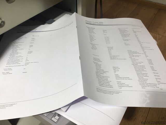 Xerox barvni tiskalni stroj C550 XEROX XEROX Colour Press C550