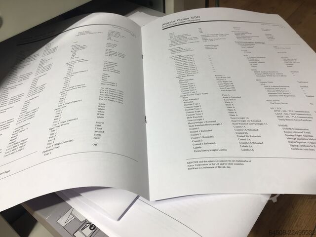 Xerox barvni tiskalni stroj C550 XEROX XEROX Colour Press C550