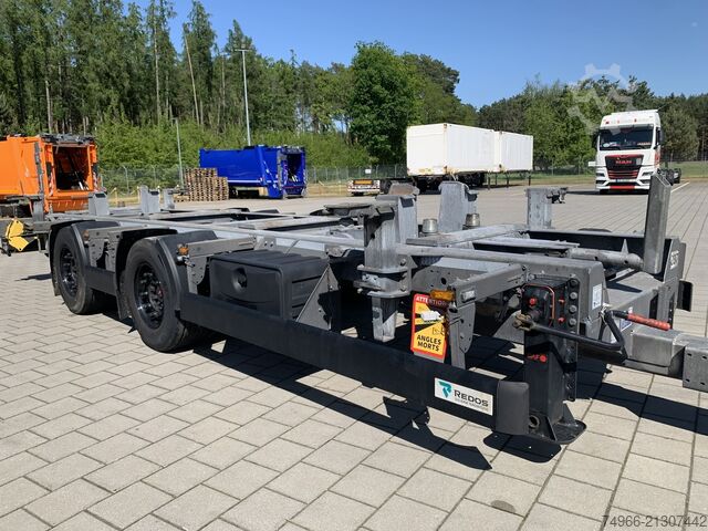 Değiştirilebilir şasili römork Redos Zentralachsanhänger für alle HöHen BD2 X