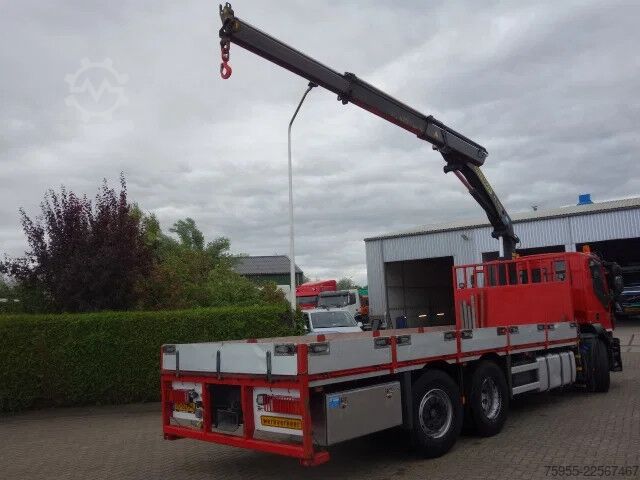Ladepritsche Iveco AD260SY/PS STRALIS 360PK,13 TON PALFINKER KRAAN