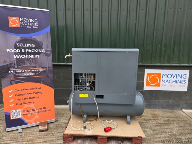 Compressor rotativo Atlas Copco Airpower B.V. GX5 FF Rotary Screw Compressor and Tank