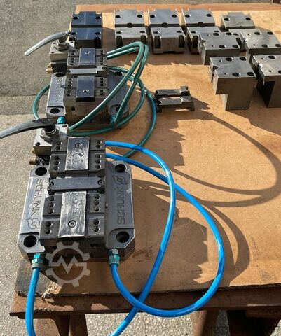 Pneumatic 2-jaw clamp Schunk 2-Backen-Kraftspannblöcken