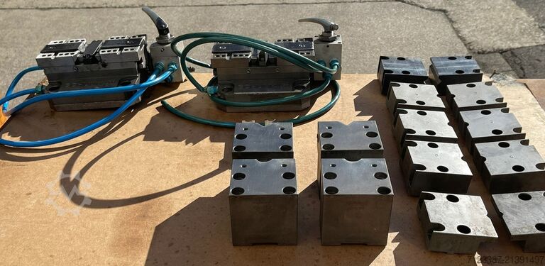Pneumatic 2-jaw clamp Schunk 2-Backen-Kraftspannblöcken