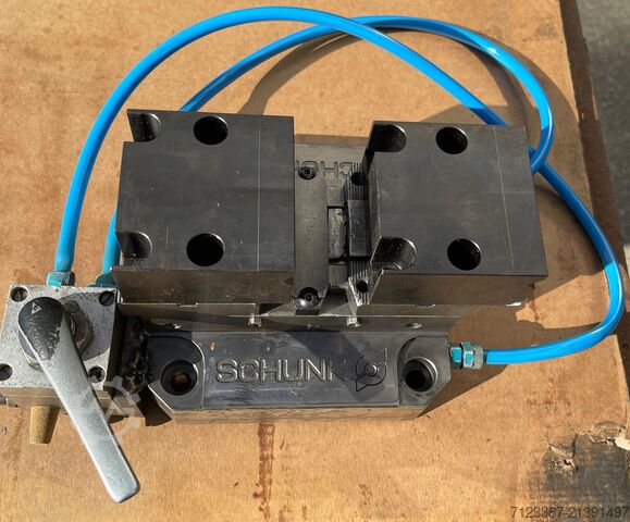 Pneumatic 2-jaw clamp Schunk 2-Backen-Kraftspannblöcken
